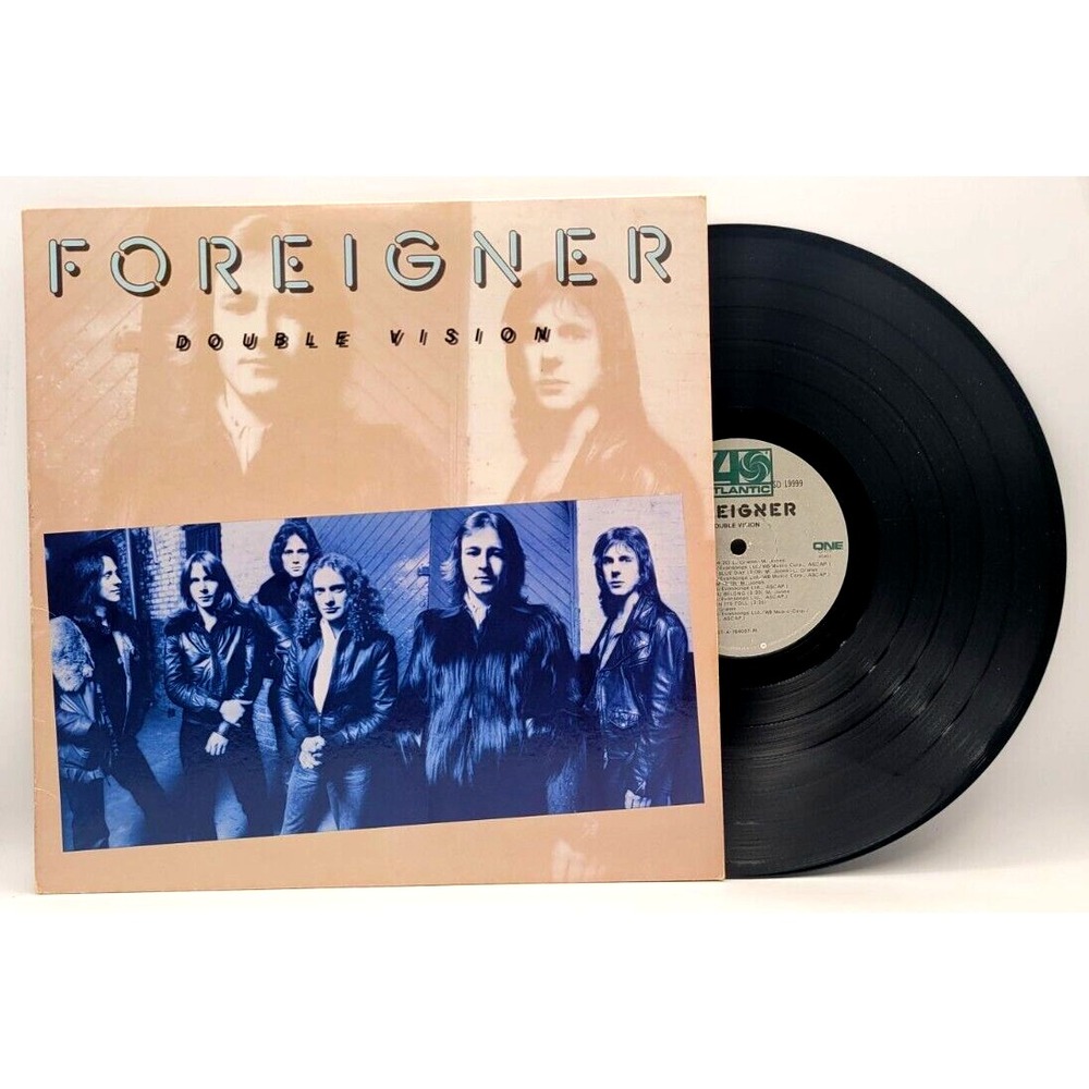 FOREIGNER - DOUBLE‎ VISION - ROCK POP RECORD WARNER 1978